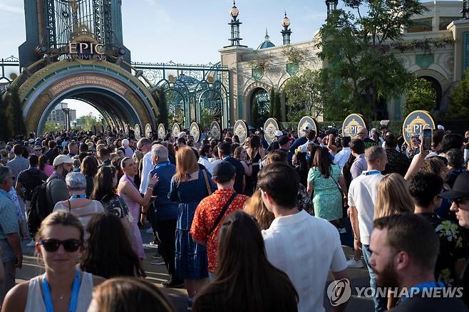 미 플로리다 올랜도에 개장한 '유니버설 에픽 유니버스' [로이터 연합뉴스 자료사진. 재판매 및 DB 금지]