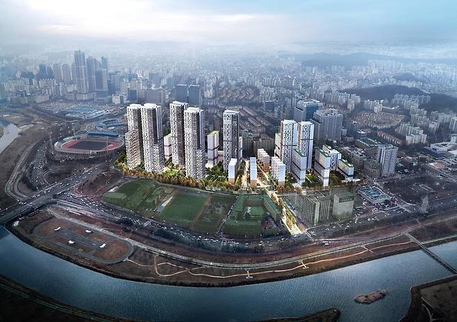 목동아파트 6단지 재건축 조감도 [양천구 제공. 재판매 및 DB 금지]