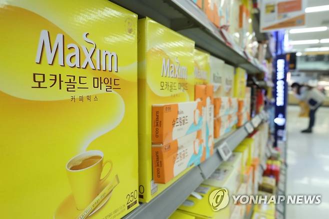 맥심ㆍ카누 등 커피 가격 인상 [연합뉴스 자료 사진]