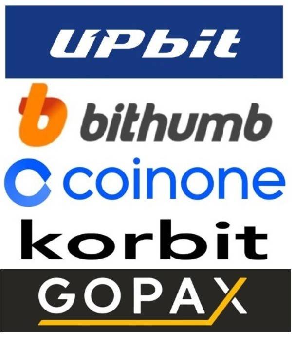 디지털자산거래소 공동협의체(DAXA·닥사) 소속 5개 가상화폐 거래소 [각 거래소 제공. 재판매 및 DB금지.]