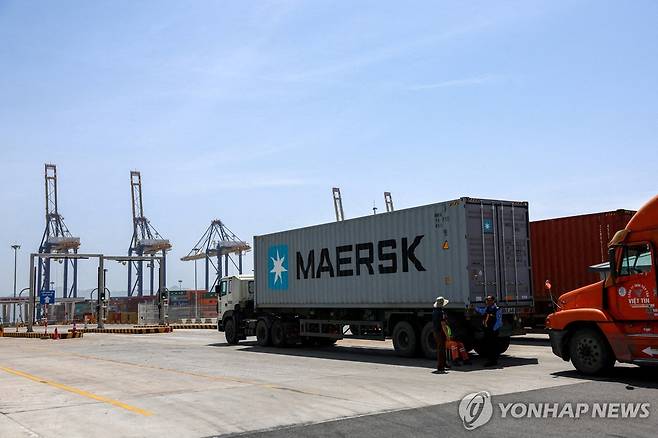 베트남 무역항 [로이터 연합뉴스 자료사진. 재배포 및 판매 금지]