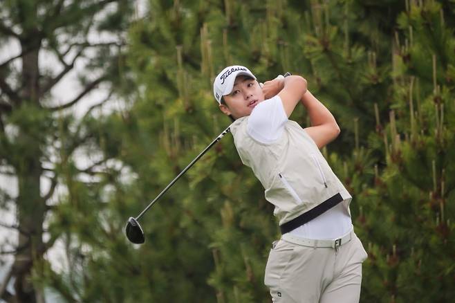 백무곤의 티샷. [KPGA 제공. 재판매 및 DB 금지]
