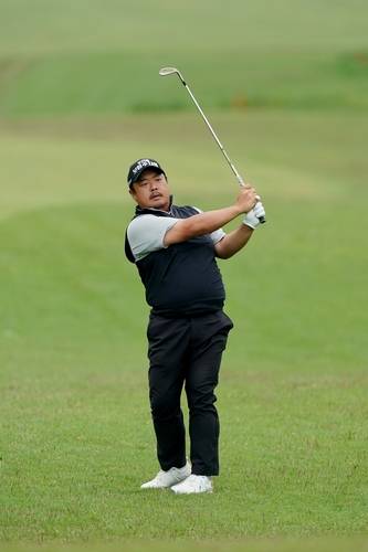 유송규의 아이언샷. [코오롱 한국오픈 조직위 제공. 재판매 및 DB 금지]