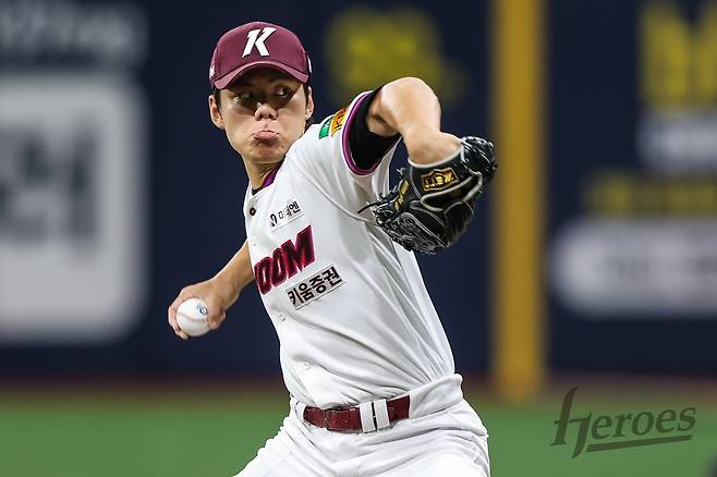 연패 탈출에 실패한 키움 선발 김윤하 [키움 히어로즈 제공. 재판매 및 DB 금지]