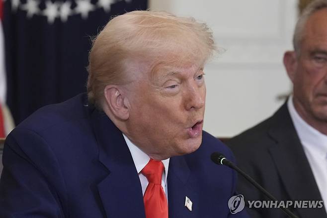 도널드 트럼프 미국 대통령 [AP=연합뉴스]