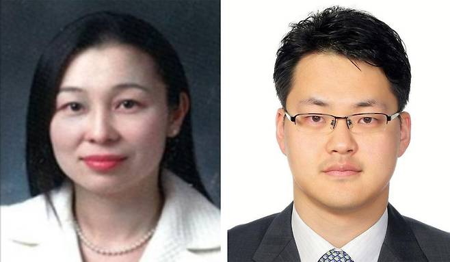 권유이 금융위원회 신임 금융정책과장과 남편 김희재 기획재정부 국제금융과장. /권유이·김희재 부부