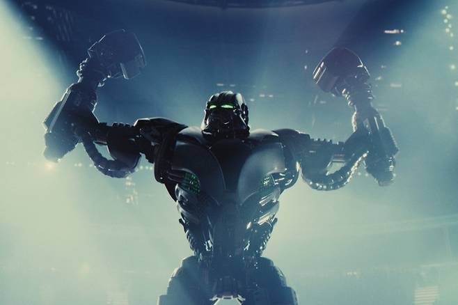 로봇 복싱을 주제로 한 영화 '리얼 스틸' 스틸컷. 기사와 직접적 연관 없음. 사진= 소니 픽쳐스 릴리징 브에나 비스타 영화㈜