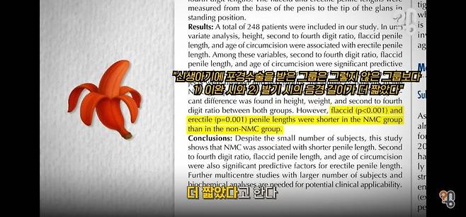 신생아 때 포경수술을 하면 작아진다