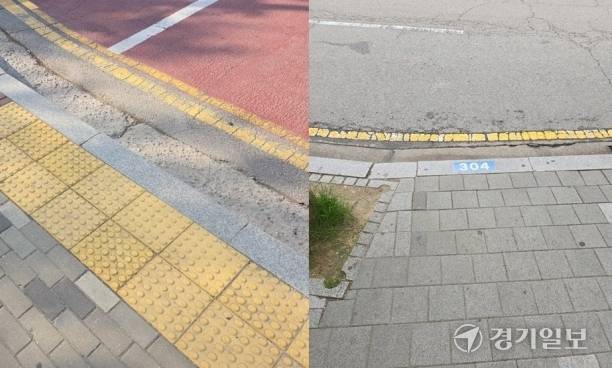 버스 번호 표기가 없는 인천 중구 영종 하늘도시 정류장(왼쪽). 버스 번호가 표기돼 있는 인천 중구 운서동 운서역 앞 정류장(오른쪽). 박상후기자