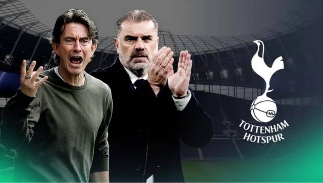 토트넘, 그리고 다니엘 레비 회장은 포스테코글루 감독과의 동행을 원하지 않는 모양새다. 그리고 차기 사령탑 후보의 이름이 언급되고 있다. 바로 프랑크 감독이 말이다. 사진=토트넘 트랜스퍼 뉴스 SNS