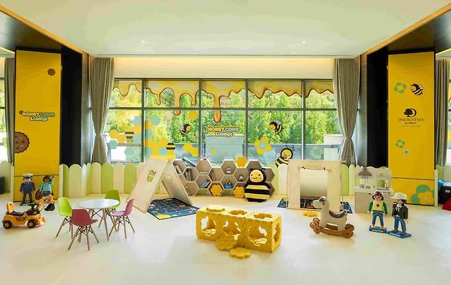 더블트리 바이 힐튼 서울 판교의 키즈 전용 공간 ‘허니콤 라운지’ *재판매 및 DB 금지