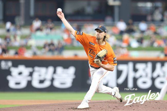 한화 라이언 와이스. /한화 이글스 제공