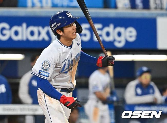[OSEN=대구, 이석우 기자] 삼성 라이온즈 이재현 090 2025.05.23 / foto0307@osen.co.kr