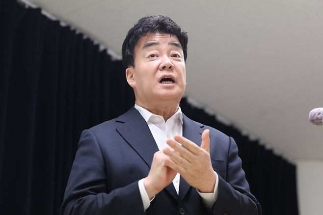 백종원 더본코리아 대표. 연합뉴스