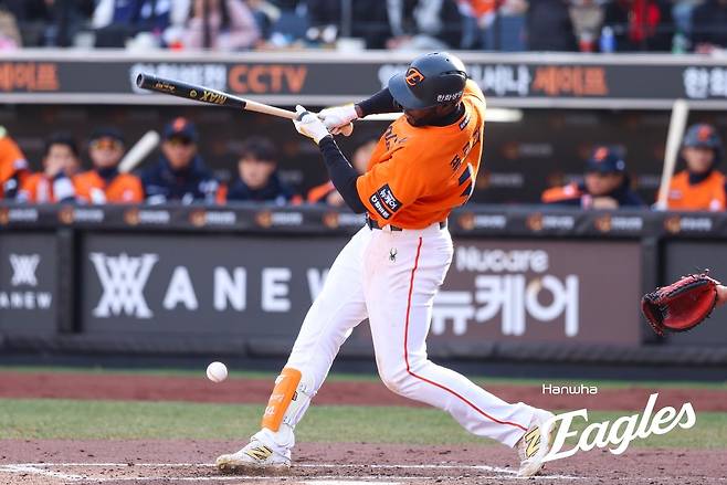 에스테반 플로리얼.  한화 이글스 제공