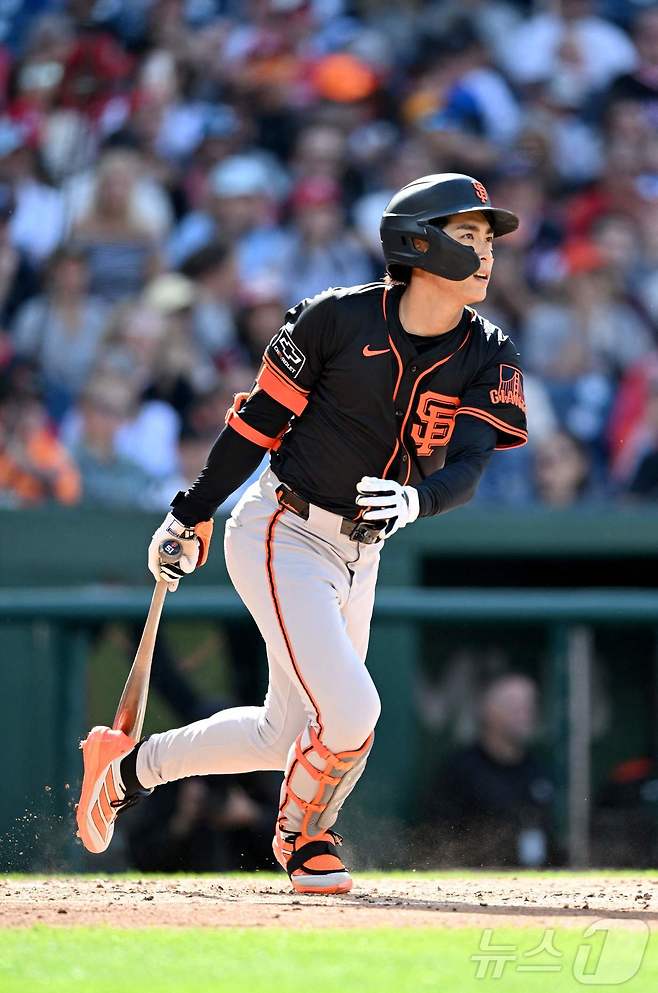 MLB 샌프란시스코 이정후. ⓒ AFP=뉴스1
