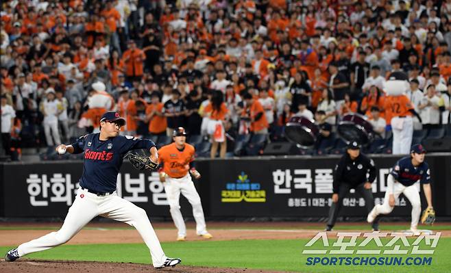 23일 대전 한화생명볼파크에서 열린 한화 이글스와 롯데 자이언츠의 경기. 롯데 박세웅이 역투하고 있다. 대전=박재만 기자 pjm@sportschosun.com/2025.05.23/