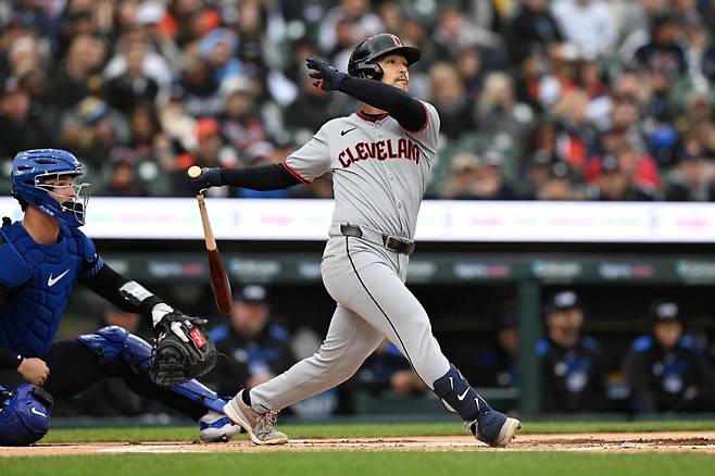 클리블랜드 가디언스 스티븐 콴. Imagn Images연합뉴스