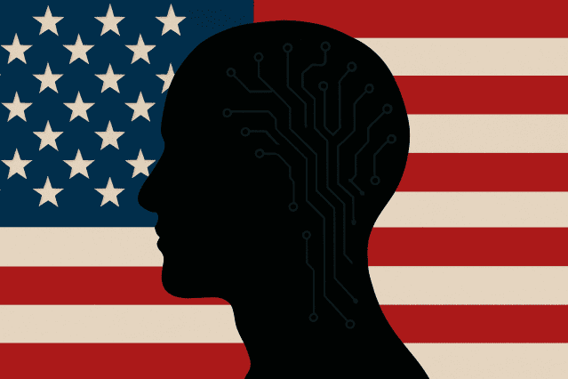 미국 하원이 인공지능(AI) 관련 주(州) 법률의 집행을 10년간 금지하는 방안을 포함한 예산안을 통과시켰다. (사진=챗GPT 이미지 생성기)