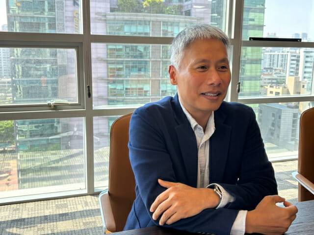 이광후 모니터랩 대표. 산업계와 정부, 시장이 함께 응원해 준다면 한국에서도 글로벌 보안 기업이 탄생하는 게 결코 먼 이야기가 아니라고 강조했다.(사진=유혜진 기자)