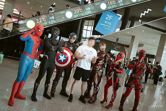 ▲ 멋진 코스튬 플레이어들이 정말 많았습니다