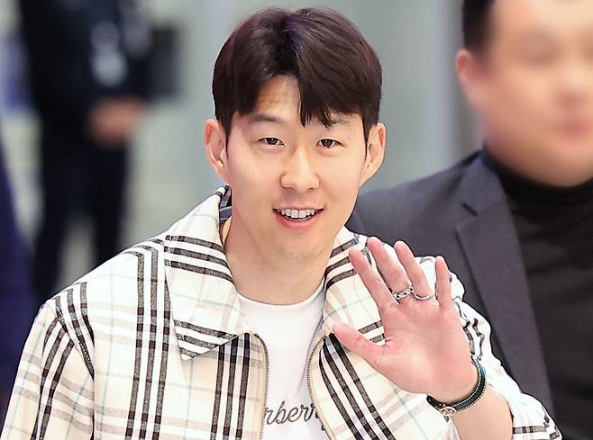 메가MGC커피 모델 손흥민  /사진=연합뉴스