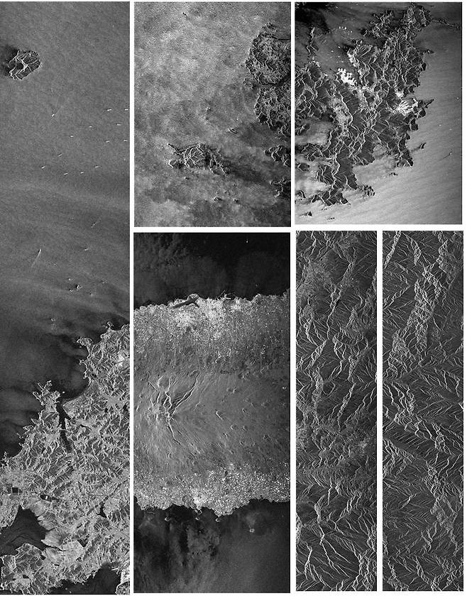 &nbsp;산림영역 변화탐지를 위한 국립공원연구원 관심지역 관측 레이다영상,신두리 해안사구, 우이도, 거제도, 한라산, 지리산, 설악산. KAIST