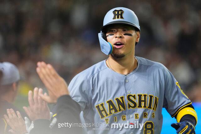 한신 타이거즈 사토 테루아키./게티이미지코리아