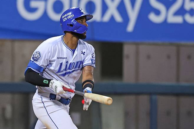 [서울=뉴시스] 프로야구 삼성 라이온즈의 르윈 디아즈. (사진 = 삼성 라이온즈 제공) *재판매 및 DB 금지