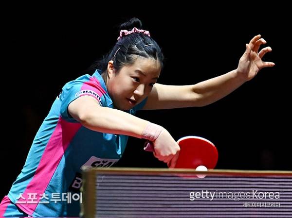신유빈 / 사진=Gettyimages 제공