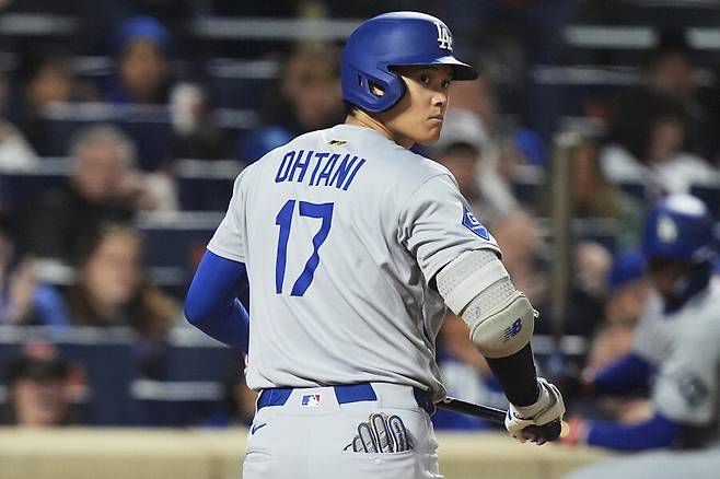 ▲ 뉴욕 메츠와 경기에서 4타수 무안타로 침묵한 오타니 쇼헤이.