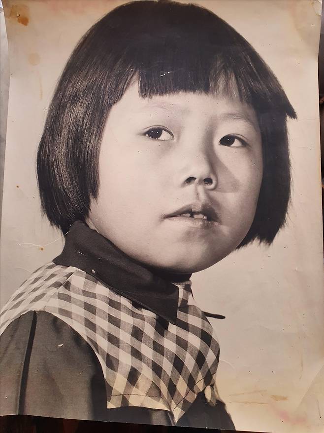 입양인 이은주 씨의 프랑스 초등학교 저학년 시절 학급사진 [본인 제공]