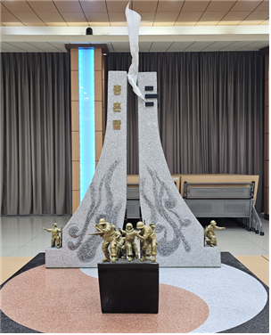 상주시 충혼탑 디자인 공모전에서 우수상을 수상한 '비상의 횃불'은 상주의 역사적 상징성과 미래 지향적 메시지를 결합한 작품이다