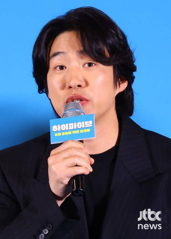 26일 오후 서울 용산구 CGV 아이파크몰점에서 영화 '하이파이브' 언론시사회 및 기자간담회가 열렸다. 강형철 감독, 배우 이재인, 안재홍, 라미란, 김희원, 오정세, 박진영이 참석했다. 박세완 엔터뉴스팀 기자 park.sewan@jtbc.co.kr