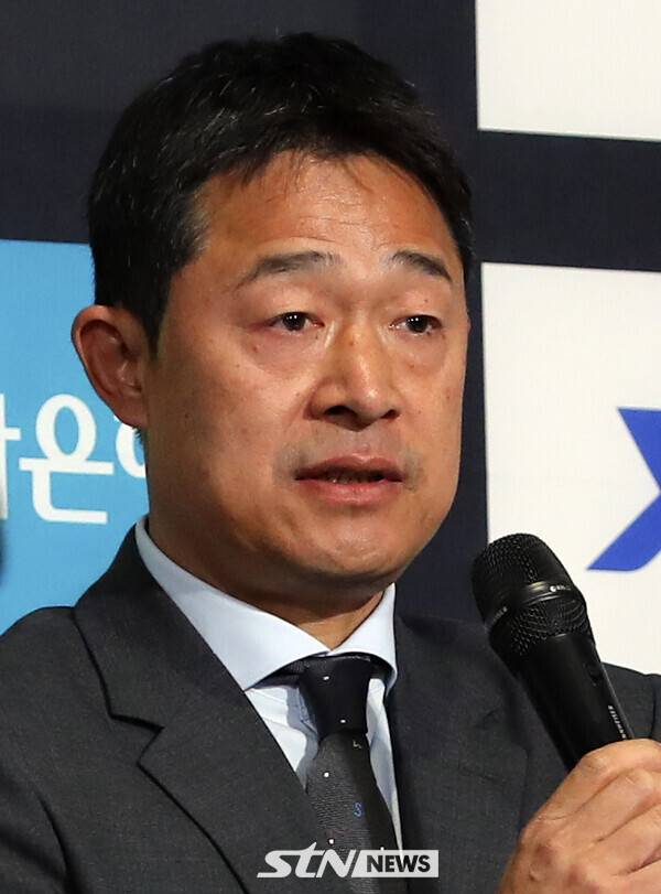 대전하나시티즌 이민성 감독이 20일 서울 서초구 더케이호텔서울에서 열린 하나원큐 K리그 2023년 개막 미디어 데이에서 질문에 답하고 있다. 사진┃뉴시스