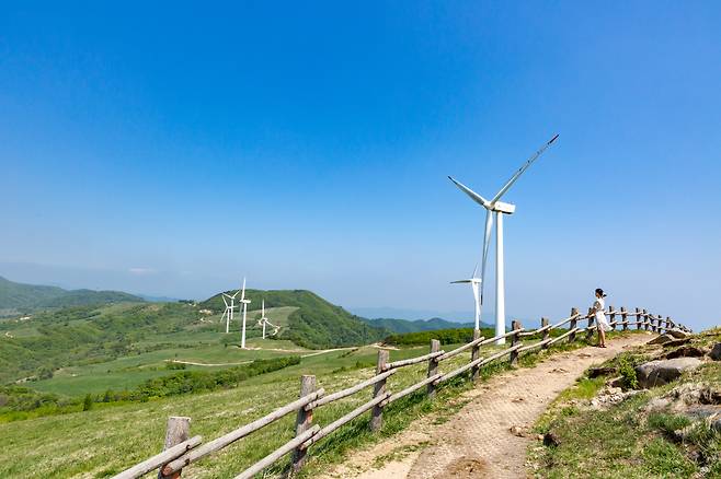 ◇양라운드힐의 산책길은 바람의 언덕, 숲속의 여유, 사랑의 기억, 초원의 산책, 마음의 휴식 총 다섯개의 구간으로 나뉘어 있다. 사진제공=지엔씨21