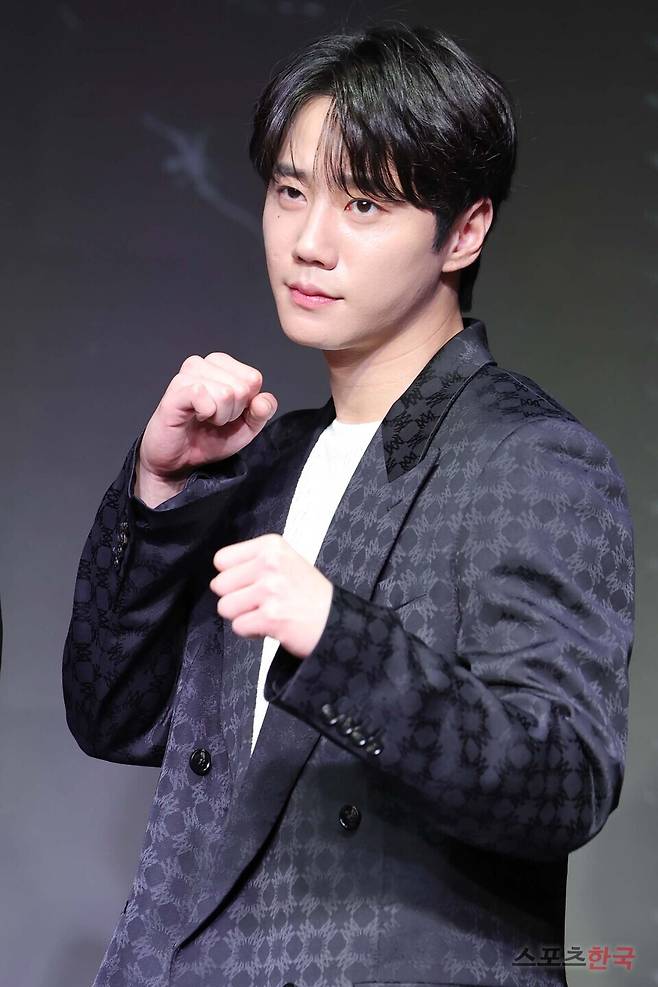 넷플릭스 시리즈 '약한영웅 Class 2'의 제작발표회에 참석한 배우 이준영. 25.04.21 ⓒ이혜영 기자 lhy@hankooki.com