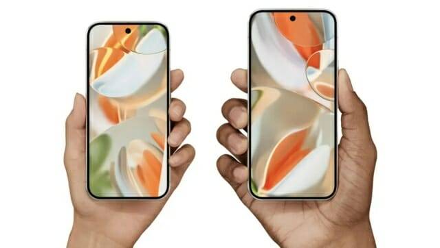 6.3인치 구글 픽셀9 프로와 6.8인치 픽셀9 프로 XL (사진=구글)