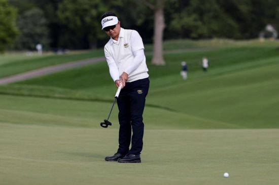 양용은이 시니어 PGA 챔피언십에서 공동 11위를 차지했다. AFP연합뉴스