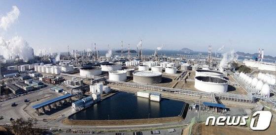 대산석유화학단지 전경. 뉴스1