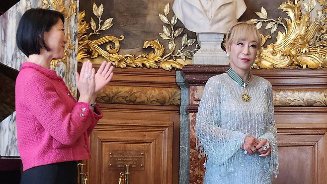 프랑스 최고 문화예술훈장받은 소프라노 조수미