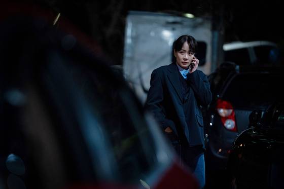 영화 '주차금지'는 여성 직장인 연희(류현경)가 이웃과의 주차 갈등으로 인해 위협에 빠지는 상황을 그렸다. 사진 영화사 주단