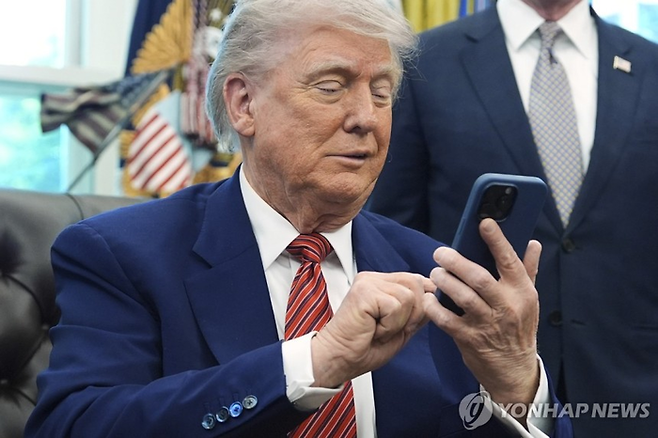 도널드 트럼프 미국 대통령. [사진 = 연합뉴스]