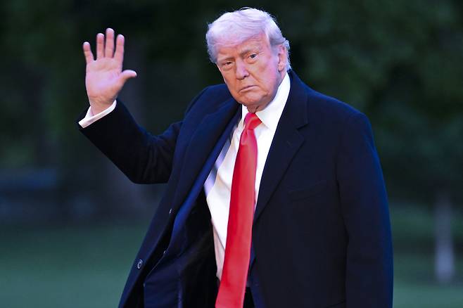 도널드 트럼프 미국 대통령. [AP]