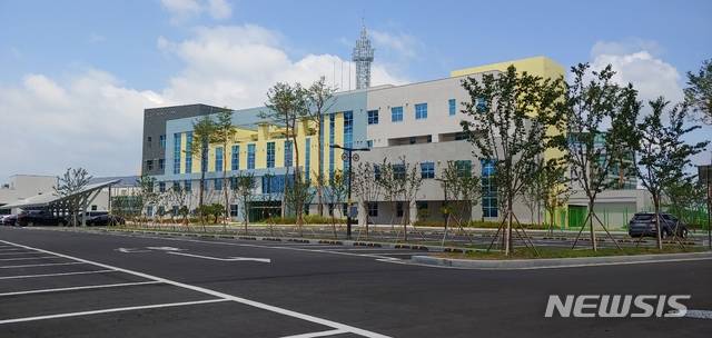 [김천=뉴시스] 경북 김천경찰서 청사. 2025.05.26