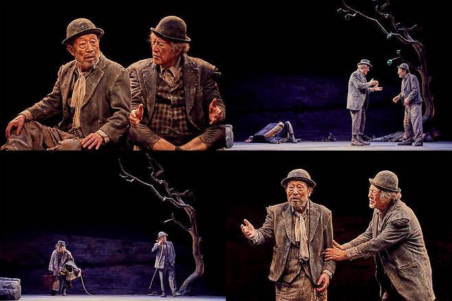 연극 '고도를 기다리며' 공연 모습. (사진=파크컴퍼니 제공) *재판매 및 DB 금지