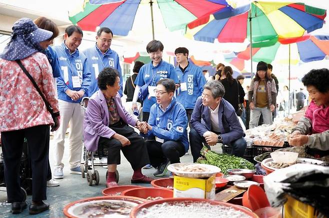 [창원=뉴시스]김경수 민주당 총괄선대위원장.(사진=민주당 경남도당 제공) 2025.05.26.photo@newsis.com  *재판매 및 DB 금지