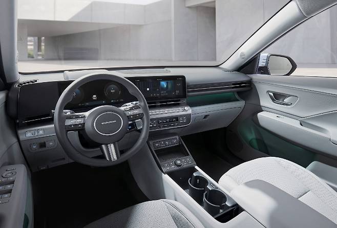 2025 코나 일렉트릭 내장. 연합뉴스