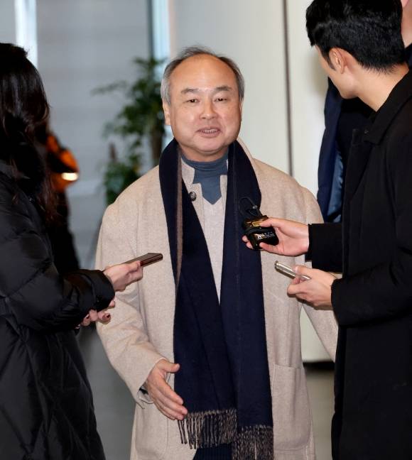 손정의 일본 소프트뱅크 회장. 연합뉴스