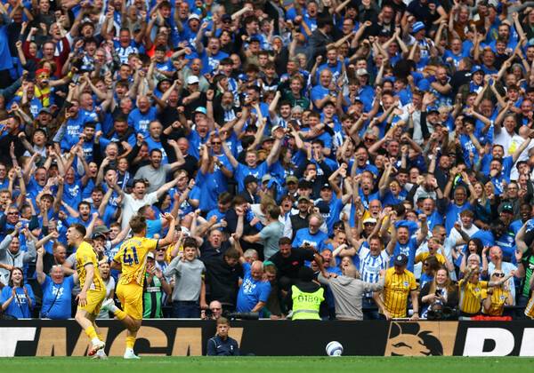 ▲ 브라이턴은 4골을 퍼부으며 토트넘을 4-1로 이겼다. 손흥민은 벤치에서 경기를 봤다. ⓒ연합뉴스/AFP/REUTERS